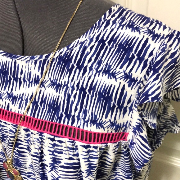 Vineyard Vines Flutter Sleeve Top - Picture 5 of 15